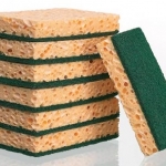 Éponges et grattoirs