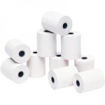 Rouleaux caisse et carte bancaire