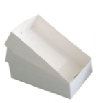 Caissettes pâtissières Blanches