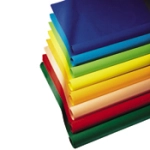 Feuilles de soie mousseline couleurs