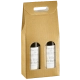 Étui 2 bouteilles or