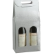 Étui 2 bouteilles argent