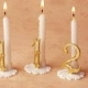Bougies chiffres numéro 4