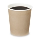 Gobelet carton kraft 120 ml