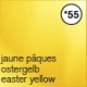 Bolduc lisse 7 mm jaune Pâques