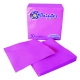 Serviettes double point fuchsia 38 x 38 cm