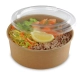 Pots saladier carton 1300 cc avec couvercle