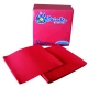 Serviettes double point rouges 38 x 38 cm