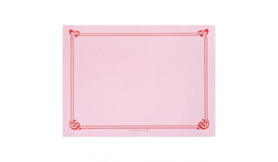 Set de table 31 x 43 rose