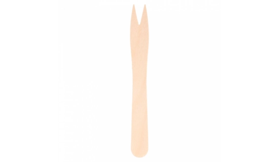 Fourchettes pique-frites en bois