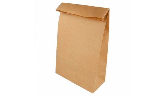 Sacs S.O.S Type Americain Kraft Brun 22+14+37 cm