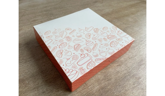 Boites pâtissières Camaïeu 20 x 5