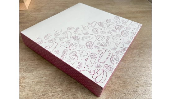 Boites pâtissières Camaïeu 29 x 5