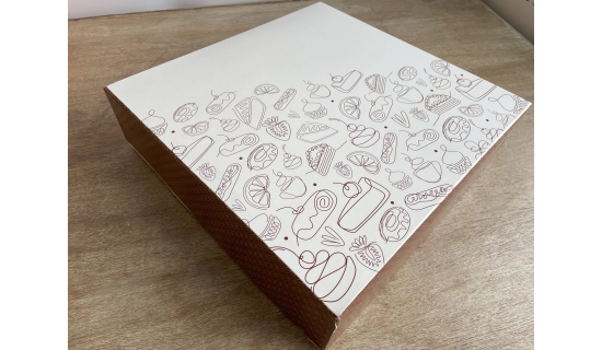 Boites pâtissières Camaïeu 32 x 8