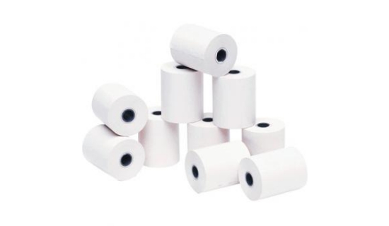 Rouleaux thermiques 80 mm x 80 m x 12 mm de caisse – Rouleaux pour caisse  enregistreuse – Papier thermique – Sans BPA (Large 80 x 80 x 12 – 80 m – 50  rouleaux) : : Fournitures de bureau