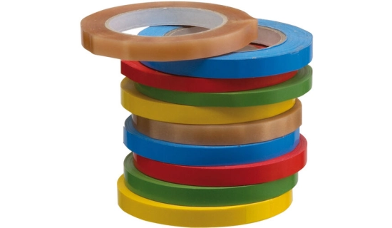 Paquet de 6 rubans adhésifs VERT pour scelleuse à sacs - Sachets liasses et feuilles