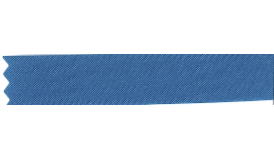 Ruban satin acetate 11 mm bleu