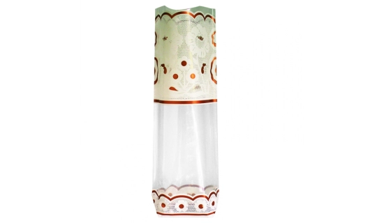 Sacs fond carton "Fleurs blanches" 140 x 305 mm