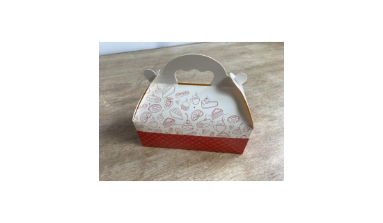 Caissettes pâtissières à poignées 10 x 18 x 7