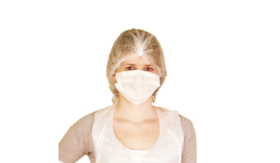 Charlottes Pour Cheveux 40X16X16 Cm Blanc Airlaid