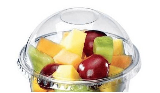 Couvercles dômes pour coupe dessert POT200C