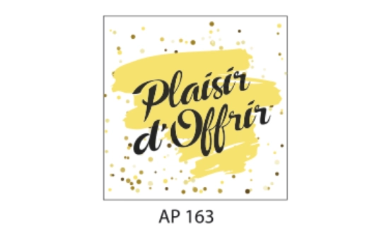 Étiquettes "Plaisir d'Offrir"