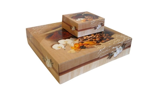 Boites pâtissières exotiques 29 x 10