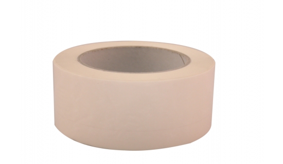 Ruban adhésif PVC blanc 100 m x 50 mm