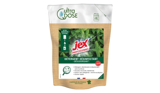 Ultra dose JEX PRO désinfectant menthe eucalyptus 1 litres