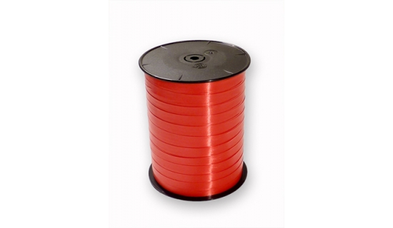 Bolduc lisse 7 mm rouge