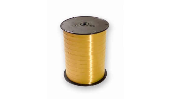 Bolduc lisse 7 mm or brut