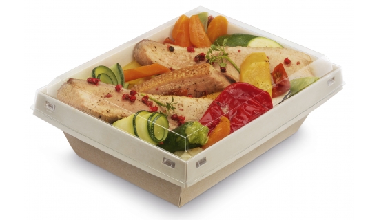 Barquette Salade LUXIFOOD 850 cc