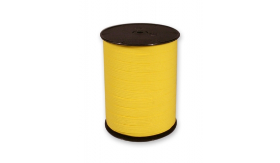 Bolduc mat 10 mm jaune