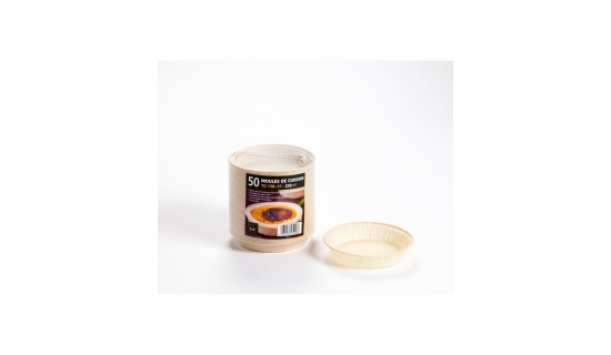 Moule de cuisson papier cake 176 mm - 550 ml Bio Food Pack, vente