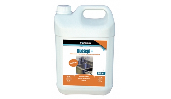 Produit vaisselle désinfectant DUOSEPT 5 litres