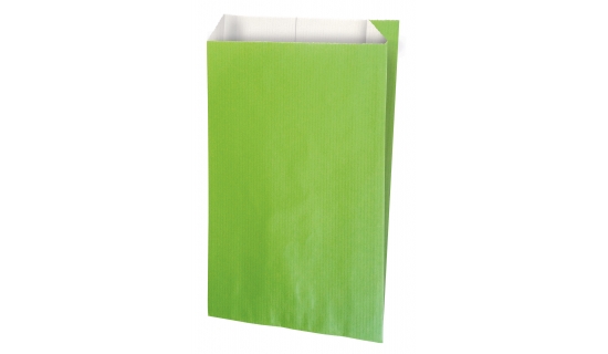Pochette cadeau vert anis 12 x 4,5 x 20 cm - Sachets cadeaux
