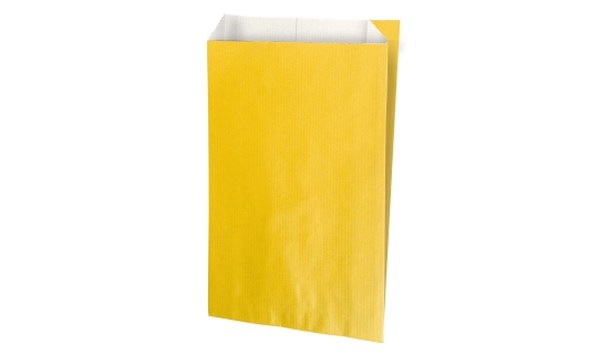 Pochette cadeau jaune 24 x 7,5 x 41 cm - Sachets cadeaux