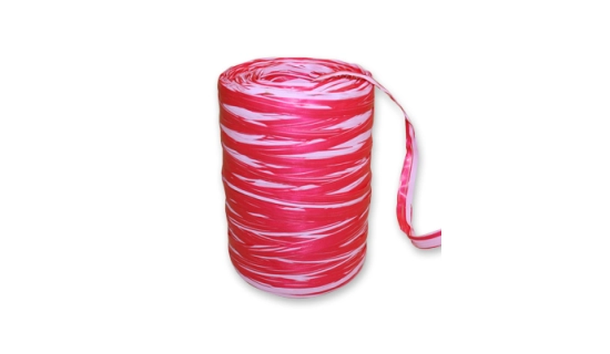 Raphia line bobine 200 m bicolore rose/framboise