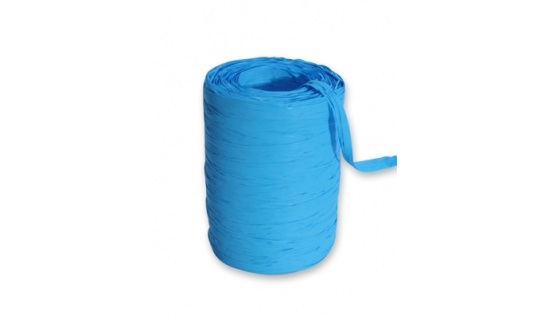 Raphia line bobine 200 m bleu clair