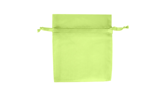 Sachets Organdy avec fermeture 12,5X17 cm menthe