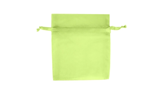 Sachets Organdy avec fermeture 12,5X17 cm menthe