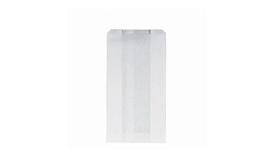 Sacs soufflet kraft blanc 18 x 12 x 36 cm