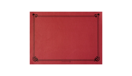 Set de table bordeaux