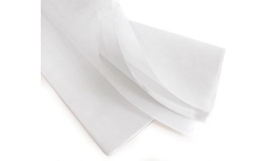 Papier mousseline Sirius blanche 50 x 75 cm