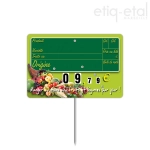 Étiquettes "New Panier Garni" Vocc 15 x 10 x 10 cm