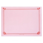 Set de table 31 x 43 rose