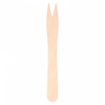 Fourchettes pique-frites en bois