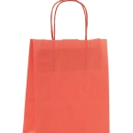 Sacs papier poignées ficelle 23 x 12 x 30 cm rouges