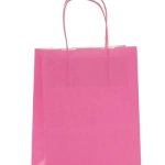 Sacs papier poignées ficelle 35 x 14 x 40 cm roses