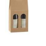 Étui 2 bouteilles écru